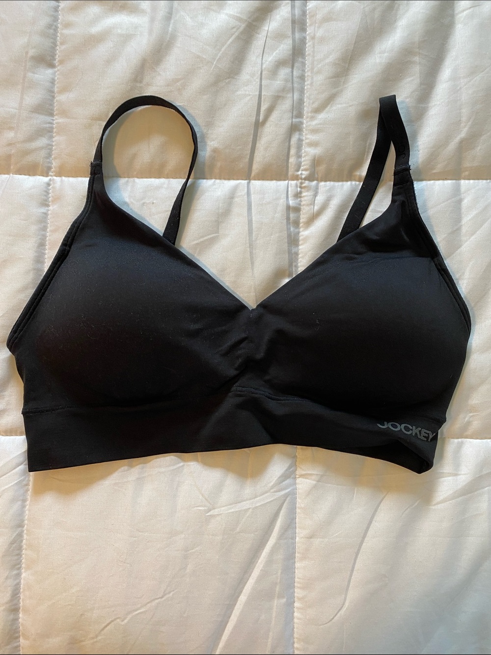 Jockey Black Wireless Stretch Everyday Bra